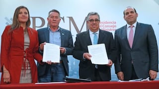Gobierno regional de Arequipa y Ejecutivo firmaron segunda fase de Majes-Siguas II