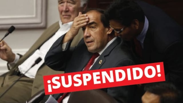 Yohny Lescano suspendido por 120 días del Congreso