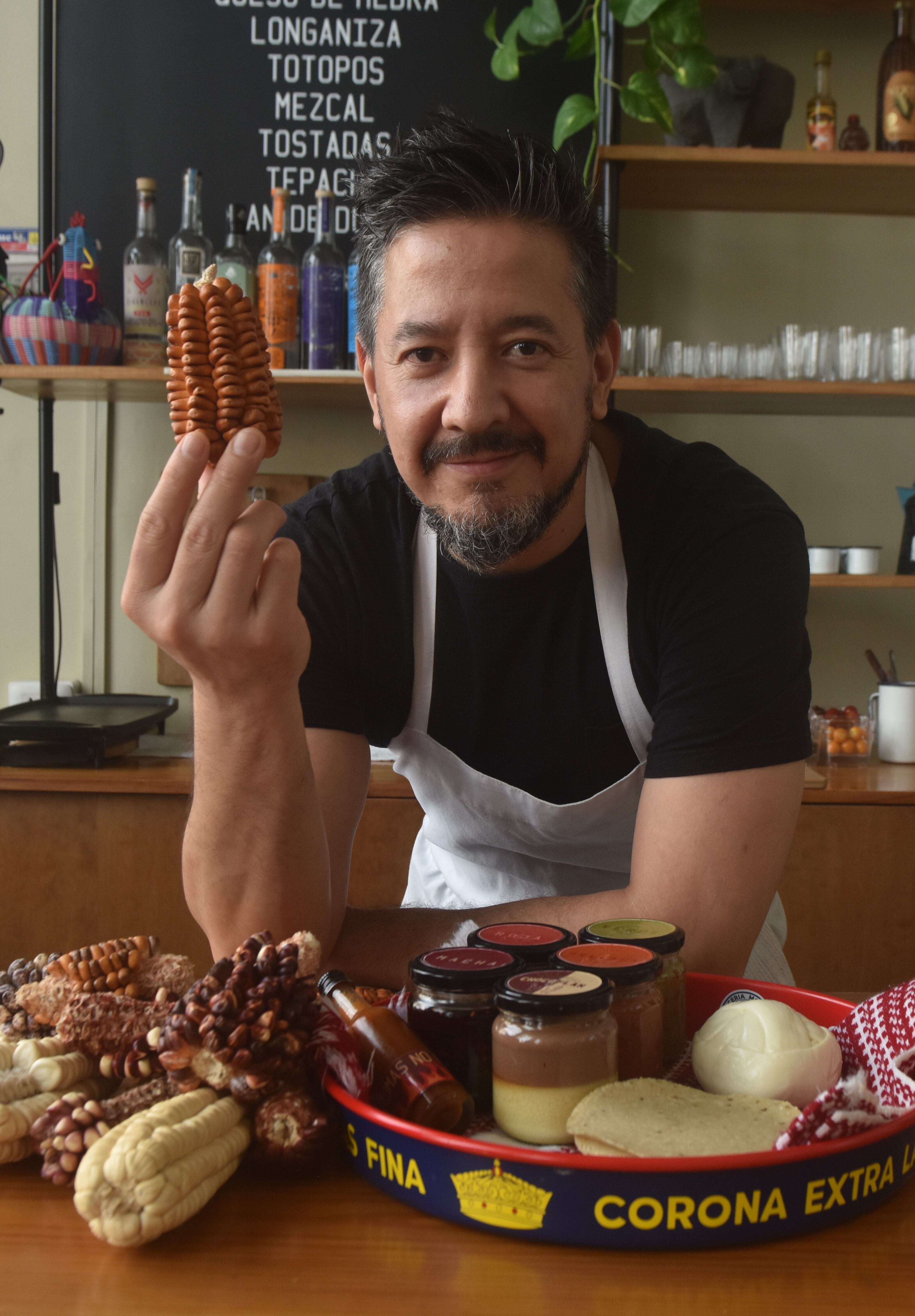 El chef Emilio Macías tenía un sueño: traer al Perú -país que lo acogió con cariño-los sabores de su natal México. (Javier Zapata)