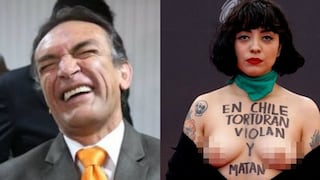 Héctor Becerril tilda de “figureti” y “alienada” a Mon Laferte por mostrar los senos en señal de protesta