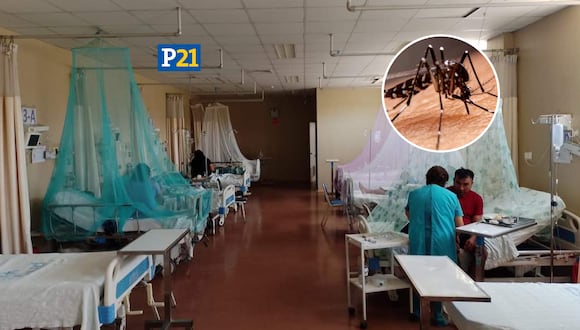 Ministro de Salud dio a conocer que se declarará cuatro regiones en emergencia sanitaria tras aumento de casos por dengue (Composición)