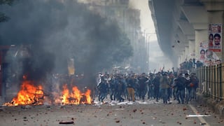 Nueva Delhi vive violentos enfrentamientos por polémica nueva ley de ciudadanía india | FOTOS
