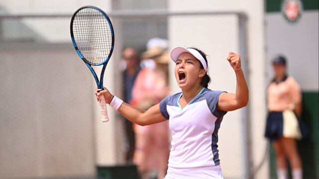 ¡Orgullo peruano! Nuestra tenista Lucciana Pérez avanzó de ronda en Wimbledon Junior