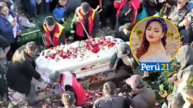 Caso ‘Muñequita Milly’: Así fue el entierro de la cantante folclórica | VIDEO