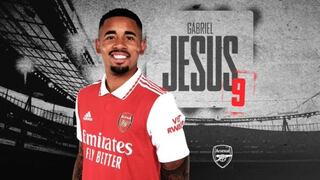 Arsenal fichó a Gabriel Jesus: club pagó más de 50 millones para la transferencia
