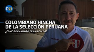 Perú vs. Colombia: conoce al hincha colombiano que se convirtió en seguidor de la Blanquirroja