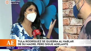 Tula Rodríguez responde a críticas por su luto y se quiebra la recordar a su madre