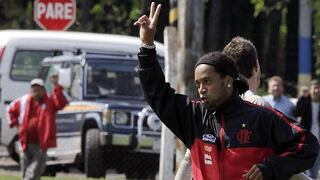 Ronaldinho llegó borracho al entrenamiento del Flamengo