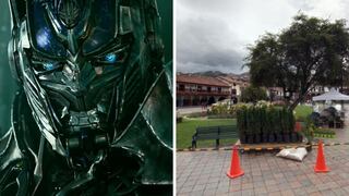 “Transformers”: Ultiman detalles en la Plaza Mayor de Cusco, principal locación del rodaje de la película