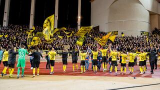 Borussia Dortmund venció 2-0 alMónaco de visita y pasó a octavos de laChampions League