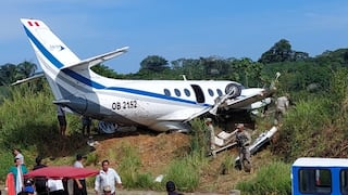 Loreto: avioneta sufre accidente en despegue y 15 personas quedan heridas