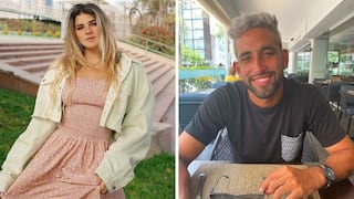 Futbolista Víctor Salas, pareja de Macarena Vélez, fue captado besando a misteriosa mujer