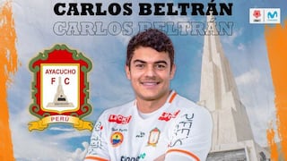 Carlos Beltrán fue confirmado como refuerzo de Ayacucho FC tras su salida de Alianza Lima 