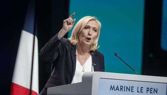 El partido Agrupación Nacional de Marine Le Pen obtuvo la mayor votación.