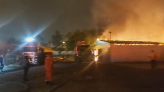 SMP: Incendio consumió almacén de ayuda humanitaria municipal