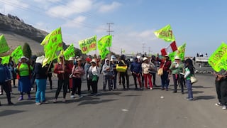Huelga por Tía María: bloquean paso de Arequipa hacia Moquegua y Tacna