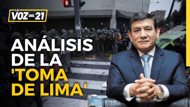 Carlos Morán sobre ‘Toma de Lima’: “Las marchas se han ido diluyendo”