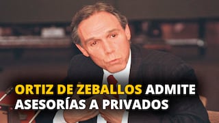 Gonzalo Ortiz de Zevallos admite asesorías a privados mientras postulaba al TC