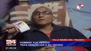 Villa María del Triunfo: Lo lanzaron por las escaleras porque denunció conexión ilegal de su vecino