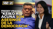 Freddy Vracko sobre eliminación de movimientos regionales: “Keiko Y Acuña son asesinos de la democracia”