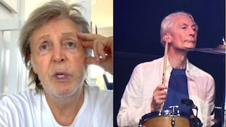 Paul McCartney se despide de Charlie Watts: “Era firme como una roca” | VIDEO  