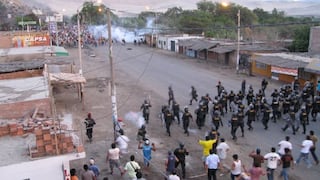 Chimbote: Violento enfrentamiento entre trabajadores ediles y policías