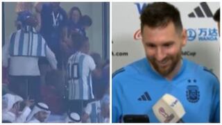 Lionel Messi y toda su emoción al ver a su familia festejar en la tribuna [VIDEO]