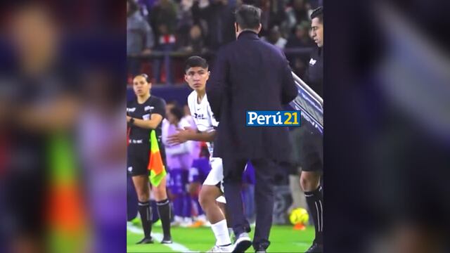 ¡Debutó la joya! Piero Quispe ingresó en la derrota de Pumas 1-3 San Luis (VIDEO)