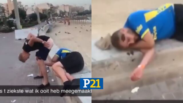¡Indignante! Turista defeca en la cara de un hombre que descansaba en la playa [VIDEO]