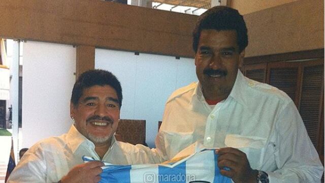 "El imperialismo no va a poder con Venezuela", el mensaje de Diego Maradona en señal de apoyo a Maduro