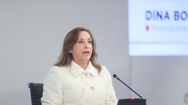 Dina Boluarte dice que la lucha contra el crimen y la impunidad son pilares de su gobierno