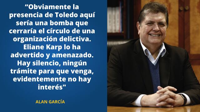 Alan García: “Jorge Barata sabe que jamás recibí un centavo”