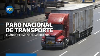 Paro de transportistas: fecha, razones y qué vehículos suspenderán sus servicios en Lima, Callao y regiones