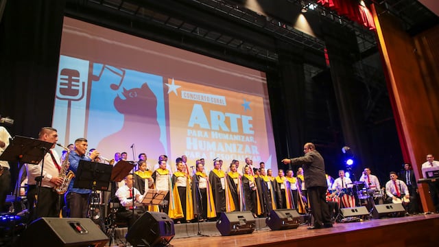 INPE: Músicos internos se presentaron en concierto coral en sede del Colegio de Ingenieros de Lima