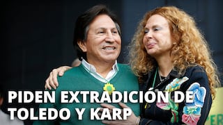 Alejandro Toledo: Fiscalía pidió su extradición y de Eliane Karp