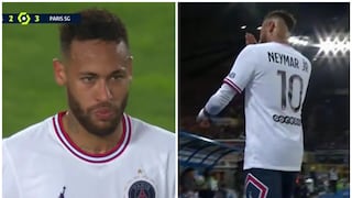 Neymar recibió silbatina de los hinchas de Estrasburgo y respondió con un beso [VIDEO]