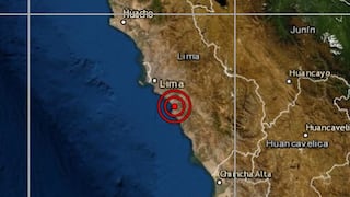 Cañete: sismo de magnitud 4 se reportó en Chilca, informó el IGP