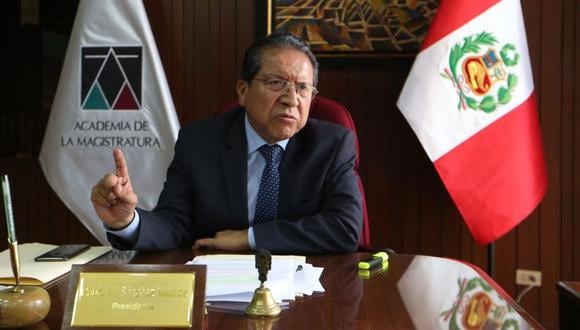 Pablo Sánchez es fiscal supremo y extitular del Ministerio Público. (GEC)