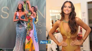 Estudiante de periodismo de 19 años representará a Brasil en Miss Universo 2023