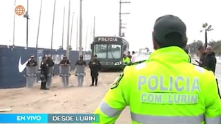 Alianza Lima entrena con fuerte resguardo policial tras escándalos [VIDEO]
