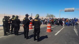 Tacna: Venezolanos, colombianos y haitianos indocumentados exigen entrar al Perú