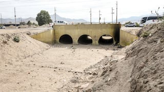 Fenómeno El Niño: Realizan limpieza de cauce en puentes Chilca I y Chilca II