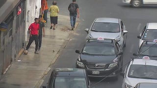 Delincuente fue detenido tras robar celular a pasajero en el Cercado de Lima