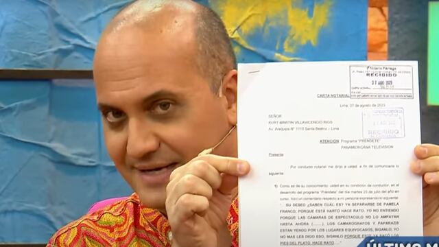 ‘Metiche’ recibe carta notarial de Christian Domínguez EN VIVO: ¿Qué pasó?