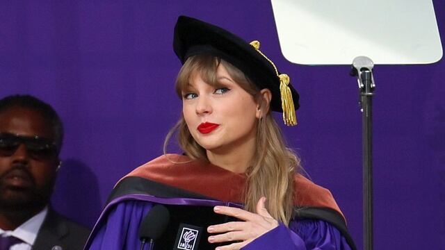 Taylor Swift recibió doctorado honoris causa en Bellas Artes