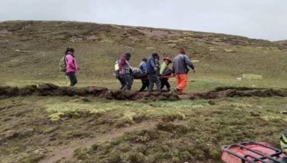 Extranjero muere mientras visitaba la montaña de colores Vinicunca en Cusco. (Foto: Andina)