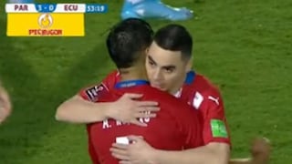 Almirón amplió la ventaja: así llegó el 3-0 de Paraguay ante Ecuador [VIDEO]