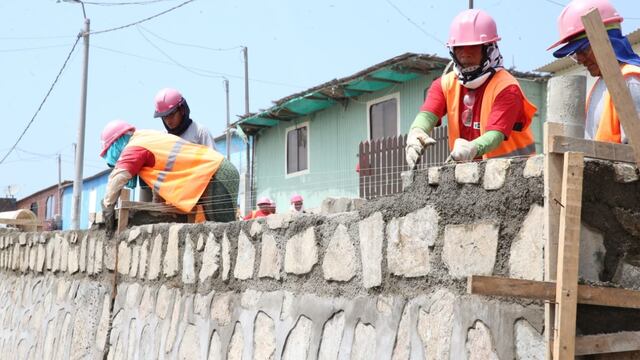 Ejecutivo genera 792 empleos temporales en sector infraestructura en Lima