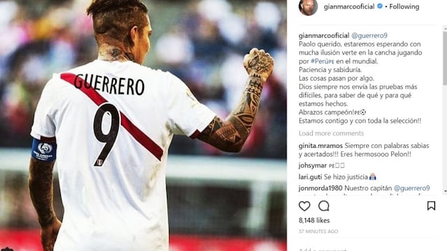 Figuras públicas celebran así el retorno de Paolo Guerrero al Mundial 2018