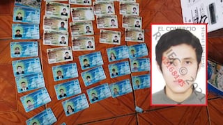 Ayacucho: Detienen a sujeto que tenía en su vivienda más de 250 brevetes falsificados